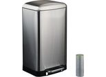 Relaxdays Cestino Per Rifiuti Da Cucina Da 30 Litri Con Fodera Per Rifiuti