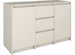 Bdw, Cassettiera, Credenza Soggiorno, 120X100Cm, Cashmere