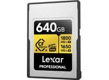 Scheda Lexar Cfexpress Pro Tipo A Gold 4.0 Series 640 Gb R1800/W1650