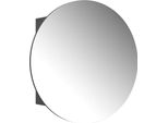 Vicco Specchio Contenitore Bagno Loki, 70 X 70 Cm Con 2 Scomparti, Antracite