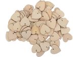 100 Pezzi Di Graziose Decorazioni Da Appendere Fai Da Te A Forma Di Cuore Per Casa, Matrimoni E Alberi Di Natale