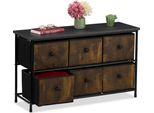 Relaxdays Credenza 6 Schubladen