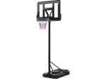 Canestro Da Basket Da Esterno Con Supporto Da Basket Regolabile In Altezza 170-305 Cm Con Supporto