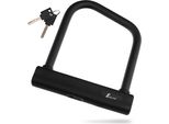 Zieger Lucchetto Per Bicicletta U 195 Robusto Lucchetto A U Con Grillo In Acciaio Da 14 Mm E Rivestimento In Silicone