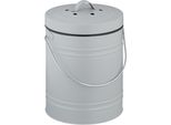 Bidone Per Compost Relaxdays Con Filtro Antiodore Da 5 Litri
