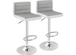 Set Di 2 Sgabelli Da Bar 82-102 Cm Sedie Girevoli Da Cucina Sgabelli Da Bar Girevoli Regolabili In Altezza