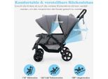 Passeggino Per Fratelli, Passeggino Per Fratelli Pieghevole, Passeggino Gemellare, Passeggino Gemellare Grigio