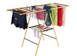 Relaxdays Stendibiancheria Pieghevole Con Ali