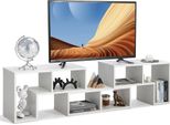 Mobile Tv In Legno In 3 Parti Per Tv Fino A 65" Mobile Tv Liberamente Combinabile Bianco"
