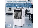 Deumidificatore Ed Essiccatore Commerciale Da 118 L/Giorno Con Tubo Di Scarico, Timer 24 Ore E 4 Ruote