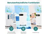 Deumidificatore Da 2,3 Litri Con Modalità Sleep, Deumidificatore Per Ambienti Domestici, Nel Seminterrato, Deumidificatore Mobile, Timer 24 Ore.