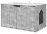 Vidaxl Casetta Per Gatti In Cemento 85 X 55 X 53,5 Cm Materiale A Base Di Legno