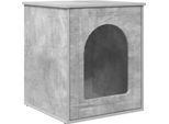 Vidaxl Casetta Per Gatti In Cemento 53 X 52 X 62 Cm Materiale A Base Di Legno
