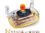 Vevor Incubatrice Completamente Automatica Da 24 Uova, Con Giratore Di Uova, Controllo Della Temperatura E Dell'umidità, Incubatrice Per La Cova Di Pulcini, Anatre, Oche E Quaglie