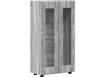 Vidaxl Credenza Florin Grigio Sonoma 55,5 X 29 X 103 Cm Materiale Ligneo