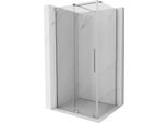 Mexen Velar Cabina Doccia Scorrevole 120 X 80 Cm, Trasparente, Cromo - 871-120-080-01-01