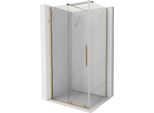 Mexen Velar Cabina Doccia Scorrevole 100 X 85 Cm, Trasparente, Oro - 871-100-085-01-50