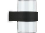 Telefunken - Lampada Da Esterno A Led IP44, Lampada Da Esterno A Led, 4000K Bianco Neutro, Nero, 130X95X105 Mm (Lxwxh)