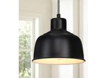 Zmh Lampada A Sospensione 1 Luce Nera Lampada A Sospensione Tavolo Da Pranzo Luce A Sospensione Vintage Industriale Retrò E27 Lampada A Sospensione In Metallo Per Sala Da Pranzo Cucina Soggiorno Ristorante Camera Da Letto