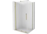 Mexen Velar Cabina Doccia Scorrevole 110 X 75 Cm, Sabbiato, Oro - 871-110-075-31-50
