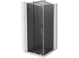 Mexen Velar Cabina Doccia Scorrevole 120 X 120 Cm, Grafite, Cromo - 871-120-120-41-01