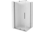 Mexen Velar Cabina Doccia Scorrevole 100 X 110 Cm, Satinato, Gun Metal - 871-100-110-31-95