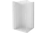 Mexen Velar Cabina Doccia Scorrevole 110 X 75 Cm, Smerigliato, Bianco - 871-110-075-31-20
