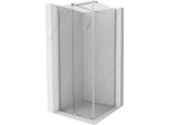 Mexen Velar Cabina Doccia Scorrevole 110 X 110 Cm, Trasparente, Nichel Spazzolato - 871-110-110-01-97