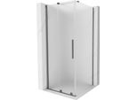 Mexen Velar Cabina Doccia Scorrevole 90 X 90 Cm, Smerigliato, Gun Metal - 871-090-090-31-95