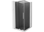 Mexen Velar Cabina Doccia Scorrevole 90 X 90 Cm, Grafite, Bianco - 871-090-090-41-20