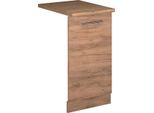 Vicco Pannello Frontale Della Lavastoviglie Fame-Line, 45 Cm , Pl Rovere, Quercia Dorata/Quercia Dorata
