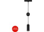 Sistema Di Binari Briloner Luxtrail, Luce A Sospensione Led, Regolabile In Altezza, Nero
