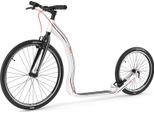 Yedoo Trexx Sport Alloy Scooter - Per Adulti E Ragazzi, Fino A 130 Kg, Con Pneumatici 26/20 E Manubrio Regolabile Bianco