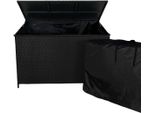 Scatola Per Cuscini In Rattan Grande 138Cm 582L Scatola Per Cuscini Da Giardino Scatola Da Giardino Per Esterni