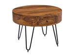 Wohnling WL5.958 Couchtisch Sheesham 60 Cm X 60 Cm X 44 Cm