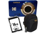 1A PHOTO PORST Kodak FZ55 blau Digitalkamera Set Angebot
