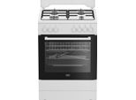Beko FBST62110DW Fornello A Libera Installazione A Elettrico Gas Bianco