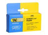 Tacwise 335 Punti Metallici 53/8 Mm Zincati 2.000 Pezzi