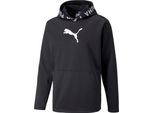 Puma Pullover Con Cappuccio Train Power Fleece Hoodie Per Uomo, Taglia:L, Colore:Nero