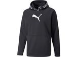 Puma Pullover Con Cappuccio Train Power Fleece Hoodie Per Uomo, Taglia:M, Colore:Nero