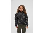 Brandit Bambini Giacca A Vento Frontzip Darkcamo, 170/176