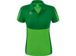 Erima Football Six Wings Polo Donna Verde Smeraldo Taglia 40