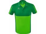 Erima Football Six Wings Polo Uomo Verde Smeraldo Gr M