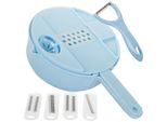Verk 24026 Affettatrice Multifunzionale, Grattugia Per Verdure 8 In 1