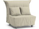 Talamo Italia Poltrona Andreou Beige, Sfoderabile Peso Supportato 200 Kg Italy