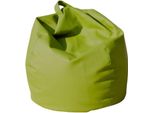 Talamo Italia Pouf Azelia 70X70X110H Cm Verde, Verde Forma Sacco Italy