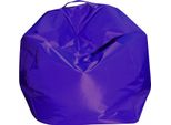 Talamo Italia Pouf Ascia 65X65X50H Cm Viola, Viola Forma Sacco Italy