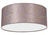 Lampada Da Soffitto Plafond 2X60W Ziggy MLP7585 Milagro
