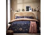Furn - Constellation - Set Di Biancheria Da Letto RV2753 (Letto Singolo) (Blu Marino/Oro)