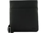 Lacoste Borsa A Tracolla Men's Classic Flat Crossover Bag Noir Nero